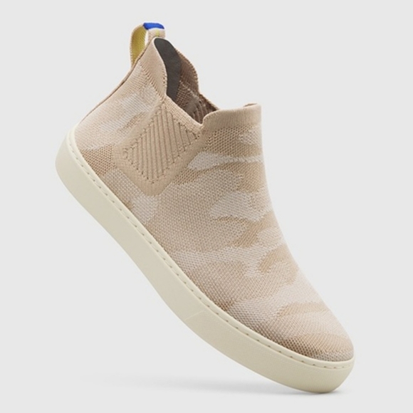 Rothy's Shoes - Rothy’s | Chelsea in Sand Camo High Top Slip-on Sneaker